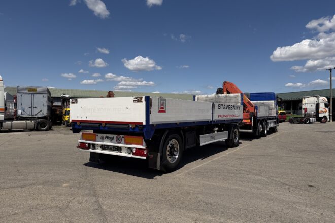 Použitý VOLVO FH400 6x2 E3 manual VIN 517 s HR + FLIEGL ZPS180 VIN 406 - 20 m3, na predaj — foto 7