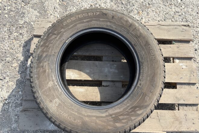 Použitý PNEUMATIKY NOKIAN 265/65 R17 Snowproof 2 SUV, dezén 30%, 2 ks, na predaj
