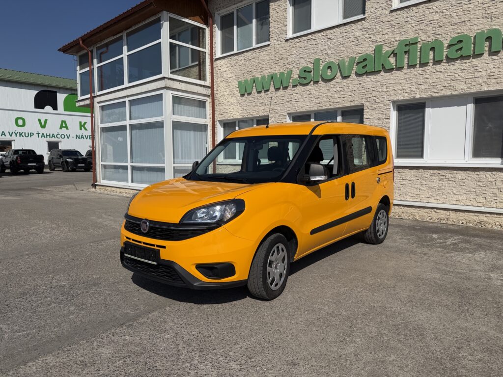FIAT DOBLO 1,4 benzín E6 manual 5 seats VIN 212