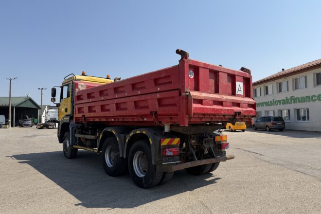 Použitý MAN TGA 33.410 6x6 trojstranný vyklápač 10 m3 2004 VIN 623, na predaj — foto 5