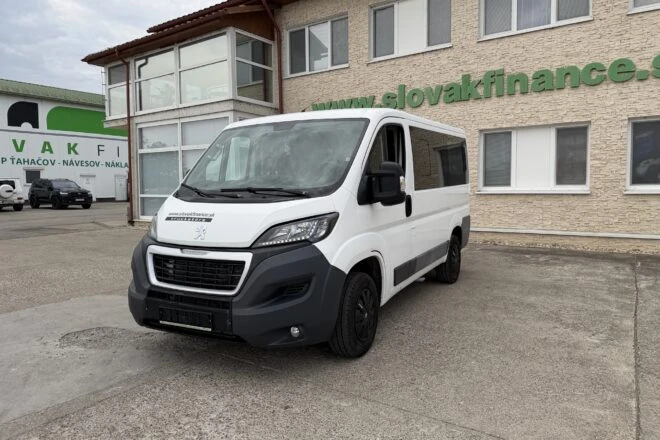 Použitý PEUGEOT BOXER 9 - miestny 2,0 diesel 9 seats manual E6b VIN 168, na predaj
