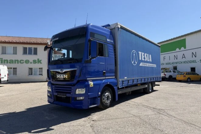 Použitý MAN TGX 18.460 trojstranka 55 m3 E6 automat VIN 337 - NEW TACHO, na predaj