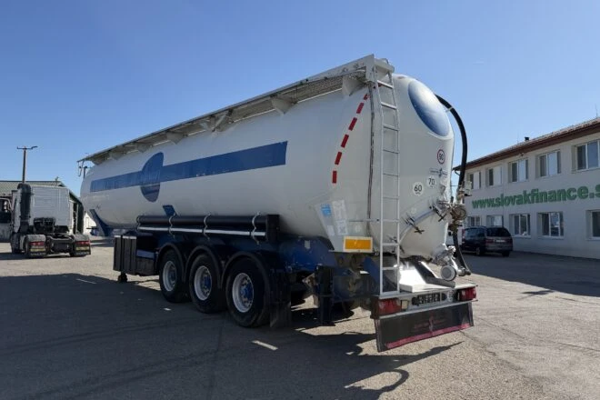 Použitý SPITZER SK2760 CAL 60000 l vyklápacia silo cisterna VIN 877, na predaj — foto 4