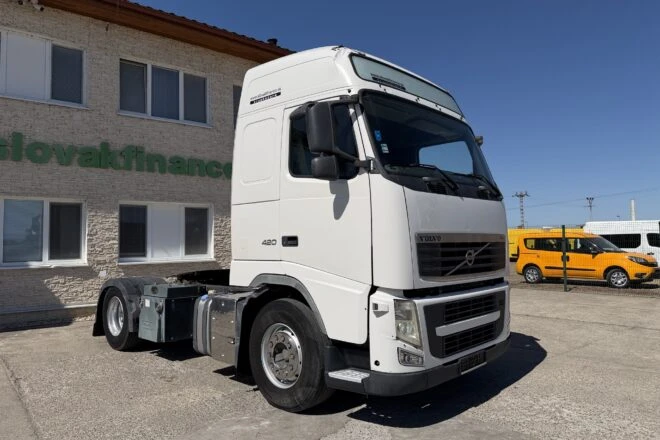 Použitý VOLVO FH 13.420 STANDARD silo kompresor automat E5 VIN 852, na predaj