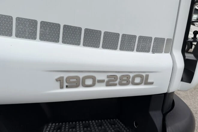 Použitý IVECO 190-280L 19t trojstranka E6 manual VIN 821 - NEW TACHO, na predaj — foto 6