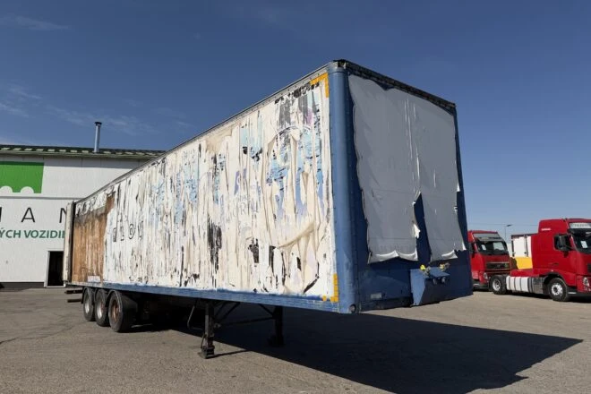 Použitý FRUEHAUF GT skriňový náves, na predaj