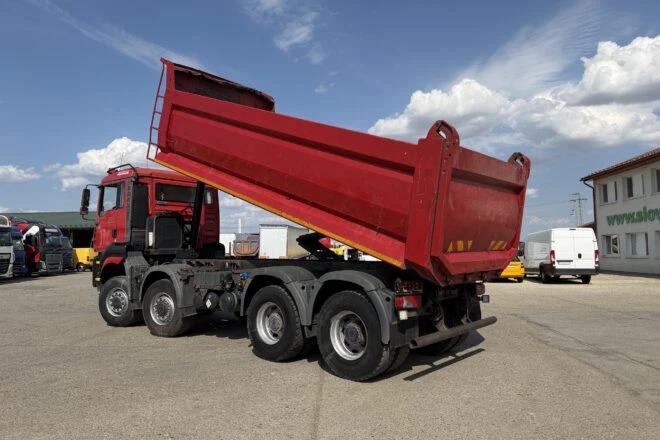 Použitý MAN TGA 41.440 jednostranný vyklápač 20 m3 8x6 manual E4 VIN 476, na predaj — foto 4