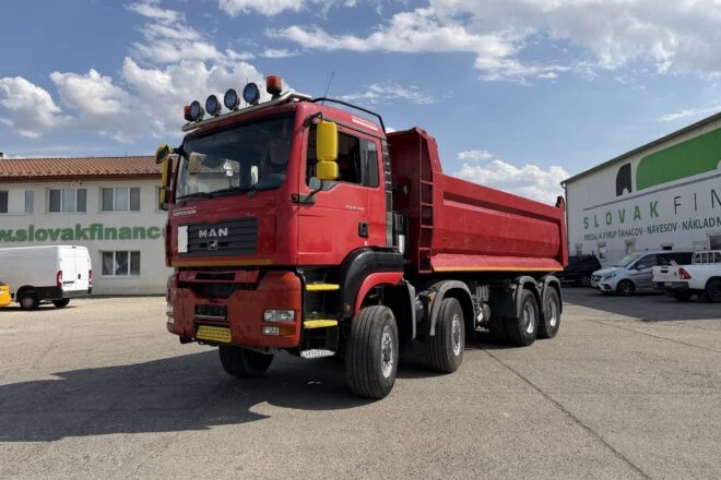 Použitý MAN TGA 41.440 jednostranný vyklápač 20 m3 8x6 manual E4 VIN 476, na predaj — foto 2