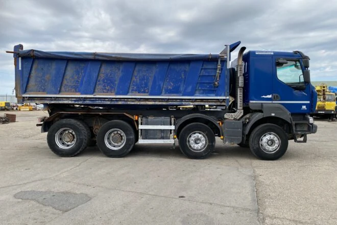 Použitý RENAULT KERAX 450 DXi trojstranný vyklápač 8x4 20 m3 E4 VIN 454, na predaj — foto 8