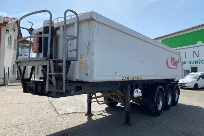 Použitý FLIEGL DHK 350 onesided kipper 25 m3 2012 VIN 289, na predaj — foto 4
