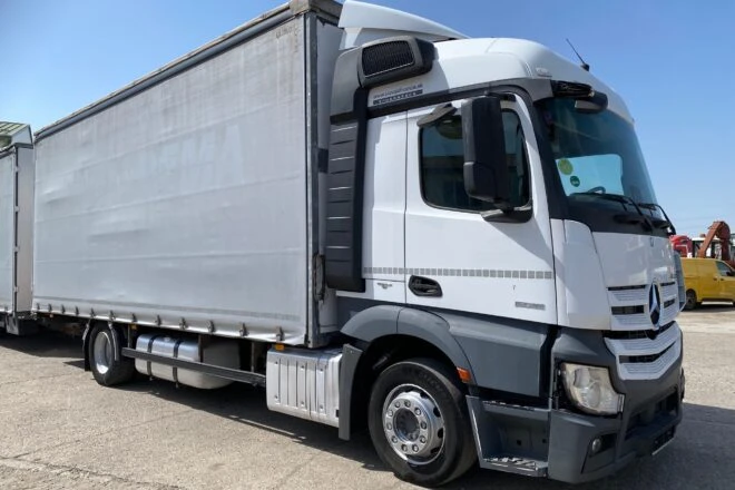 Použitý MERCEDES-BENZ VIN 253 + AGRICOM VIN 068 - tandemová súprava 115 m3- NEW TACHO, na predaj — foto 5