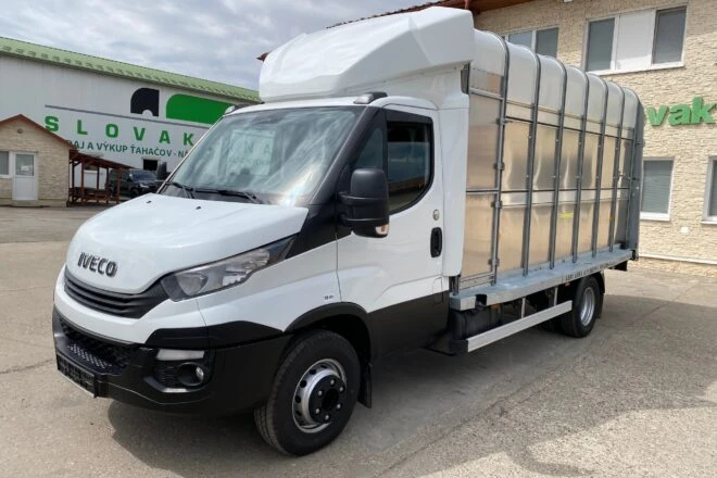 Použitý IVECO 70C18 vozidlo na prepravu zvierat 15m3 manual E6b VIN 986 NEW TACHO, na predaj — foto 4