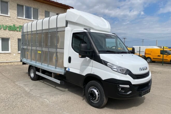 Použitý IVECO 70C18 vozidlo na prepravu zvierat 15m3 manual E6b VIN 986 NEW TACHO, na predaj — foto 6