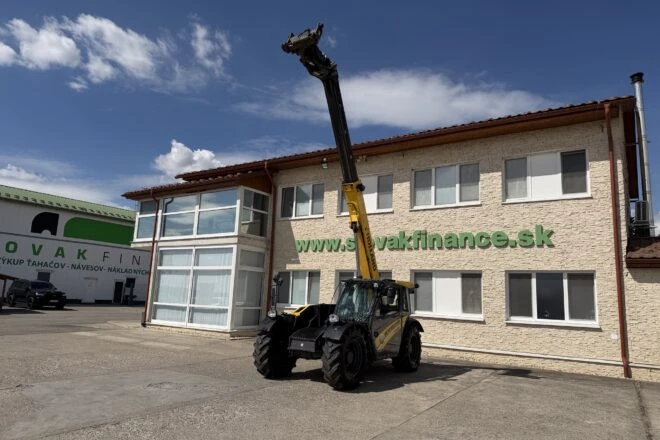 Použitý NEW HOLLAND TH6.28 287 čelný nakladač 4x4 s TP a TEČ VIN 887, na predaj
