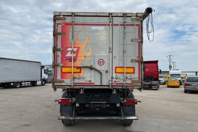 Použitý TRAILIS ZASLAW jednostranný vyklápač s plachtou 50 m3 VIN 476, na predaj — foto 6