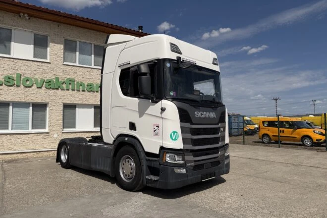 Použitý SCANIA R450 STANDARD opticruise E6 VIN 516 NEW TACHO, na predaj