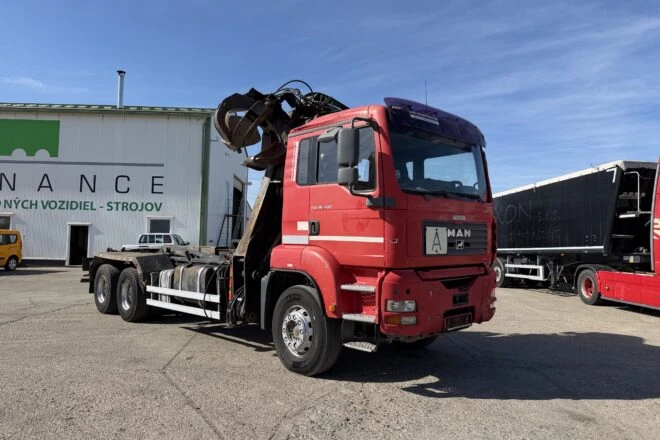 Použitý MAN TGA 26.430 hákový naťahovač kontajnerov + HR 6x4 E3 manual VIN 416, na predaj — foto 3