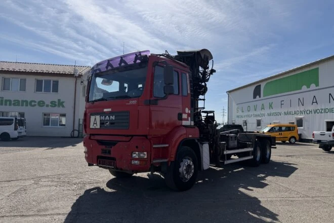 Použitý MAN TGA 26.430 hákový naťahovač kontajnerov + HR 6x4 E3 manual VIN 416, na predaj — foto 4