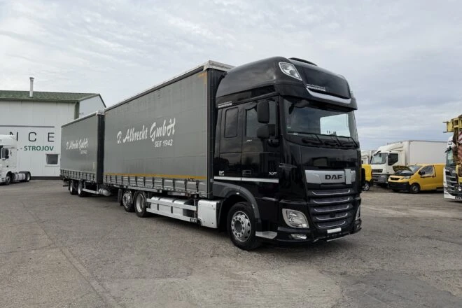 Použitý DAF XF480 BDF 6x2 AT + GNIOTPOL 120m3 vin 750, na predaj