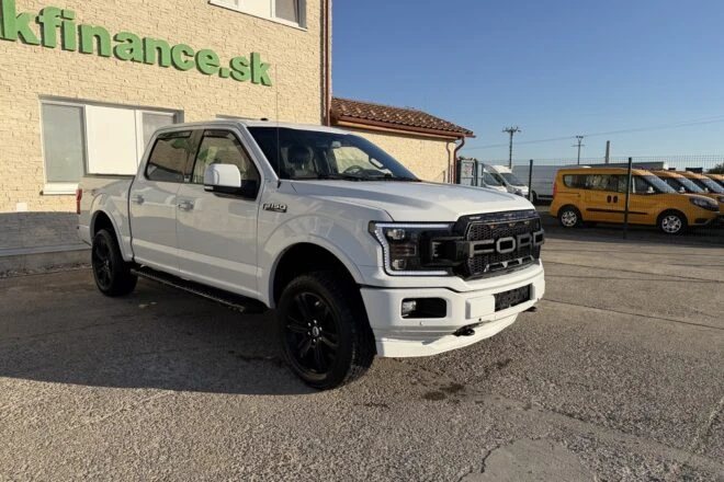 Použitý FORD F150 LARIAT 4x4 5,0 V8 benzín automat E6b VIN 267, na predaj