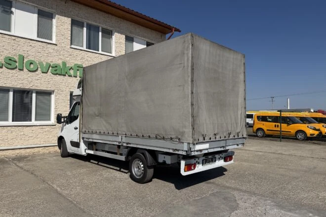 Použitý RENAULT MASTER 165 dCi valník s plachtou E5b manual 3 seats VIN 315, na predaj — foto 4