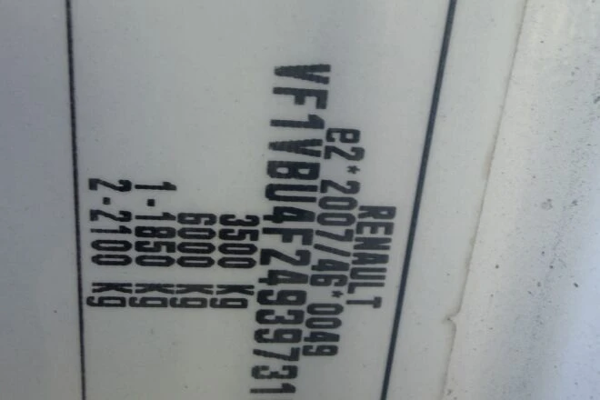 Použitý RENAULT MASTER 165 dCi valník s plachtou E5b manual 3 seats VIN 315, na predaj — foto 8
