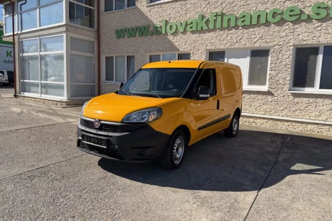 Použitý FIAT DOBLO 1,4 CNG / benzín E6 manual 2 seats VIN 064, na predaj