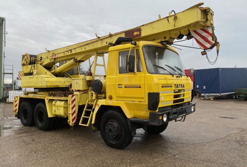 Tatra 815 P 14 AD 20T autožeriav 6x6 manuál VIN 323 - slovakfinance.sk
