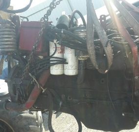 Poškodený motor renault Magnum AE 380 - slovakfinance.sk
