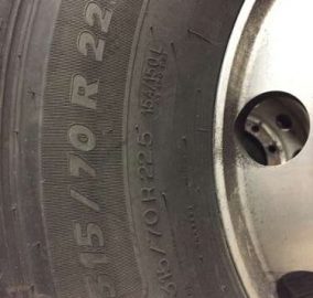 Michelin X Line  s hliníkovým diskom 315/70  22