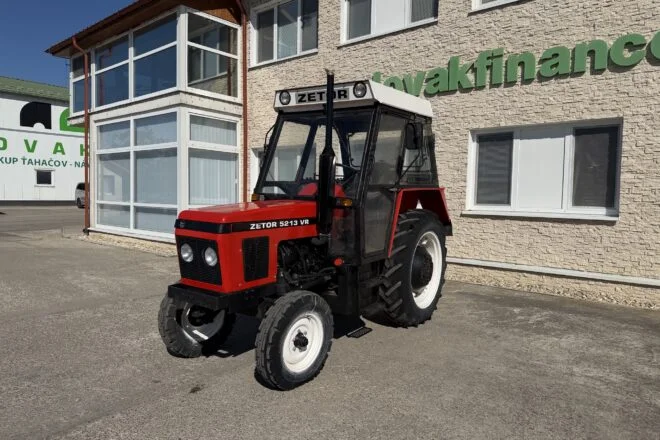 Použitý ZETOR 5213 VR 4x2 s TP a TEČ hydraulika manual VIN 978, na predaj