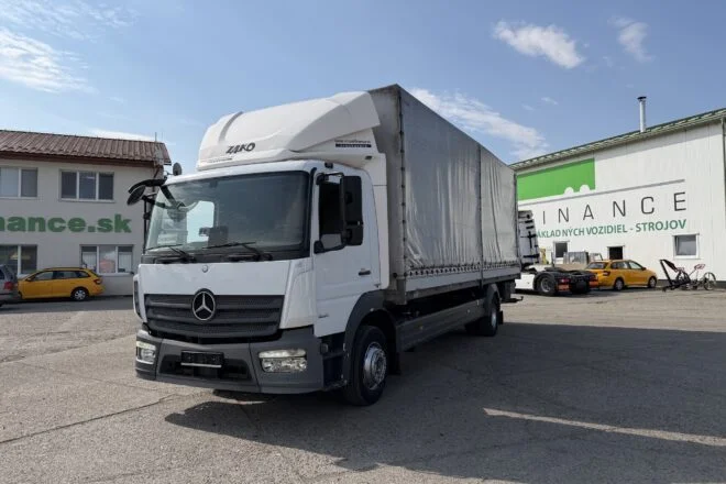 Použitý MERCEDES BENZ ATEGO 1221 valník E6 manual VIN 773, na predaj