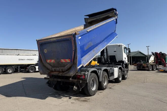 Použitý MAN TGS 41.470 VS MONT 8X6 jednostranný vyklápač automat E6 VIN 983, na predaj — foto 4