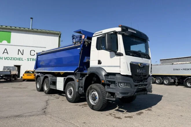 Použitý MAN TGS 41.470 VS MONT 8X6 jednostranný vyklápač automat E6 VIN 983, na predaj — foto 2