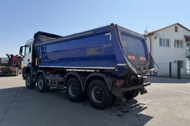Použitý MAN TGS 41.470 VS MONT 8X6 jednostranný vyklápač automat E6 VIN 983, na predaj — foto 8