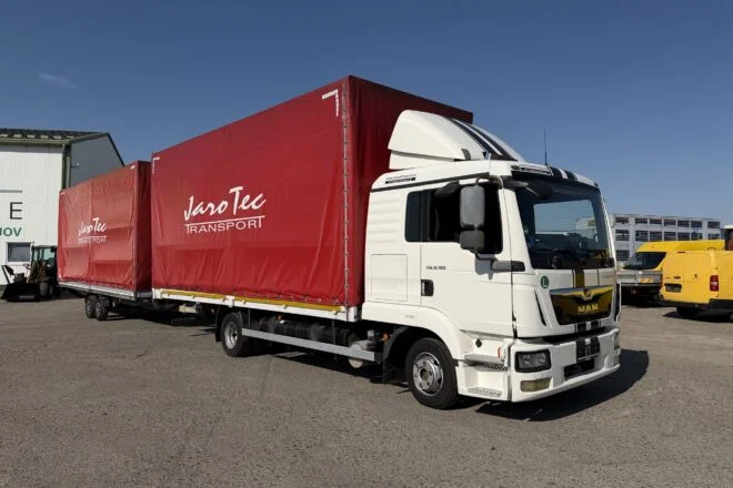 Použitý MAN TGL 8.180 4X2 manual E5 VIN 353 + AGADOS DONA VIN 763, na predaj — foto 2