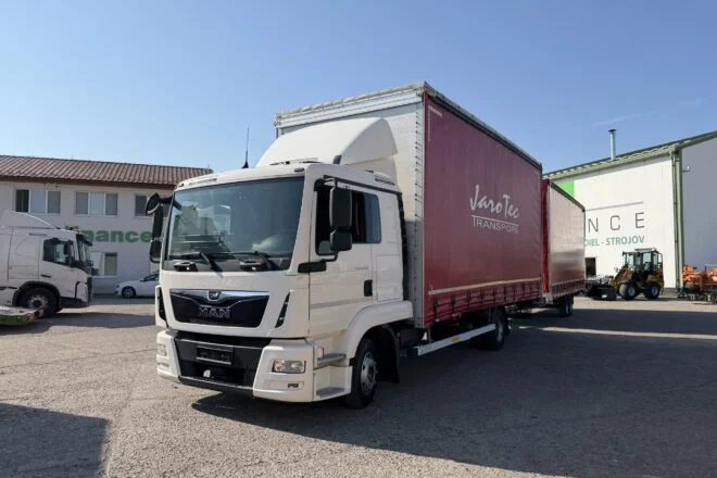 Použitý MAN TGL 8.220 manual E6 VIN 276 + AGADOS DONA ZINOK VIN 644, na predaj — foto 2