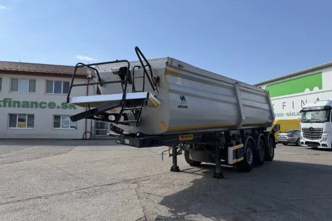 Použitý WIELTON NW-3 jednostranný vyklápač 32 m3 VIN 077, na predaj — foto 3